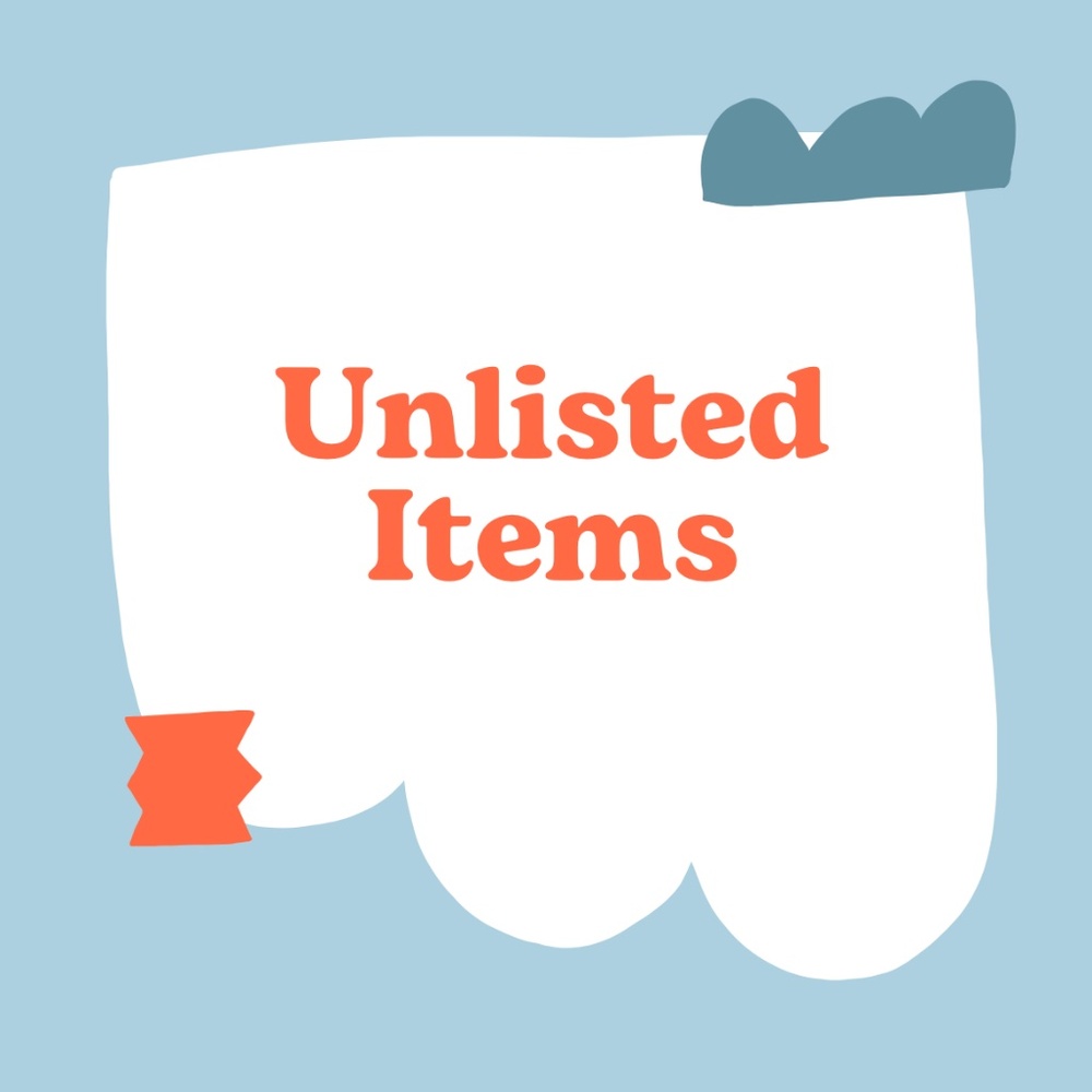 unlisted items